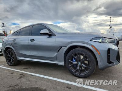 Czwarte zdjęcie samochodu z boku: 2024 BMW X6 XDRIVE40I VIN:5UX33EX03R9S54171 - miniatura