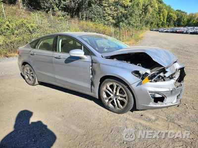 Czwarte zdjęcie samochodu z boku: 2020 FORD FUSION SEL VIN:3FA6P0CD1LR191958 - miniatura
