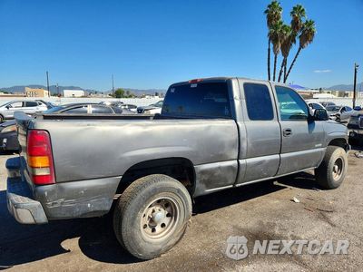Trzecie zdjęcie samochodu z tyłu: 2001 CHEVROLET SILVERADO C1500 VIN:2GCEC19V811379823 - miniatura