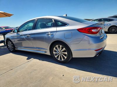 Drugie zdjęcie samochodu z przodu: 2017 HYUNDAI SONATA SPORT VIN:5NPE34AF0HH518079 - miniatura