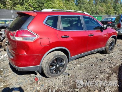 Trzecie zdjęcie samochodu z tyłu: 2016 NISSAN ROGUE SV VIN:KNMAT2MV6GP645525 - miniatura