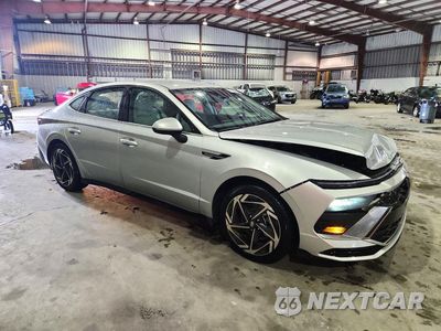 Czwarte zdjęcie samochodu z boku: 2026 HYUNDAI SONATA SEL SPORT VIN:KMHL64JA0TA531896 - miniatura