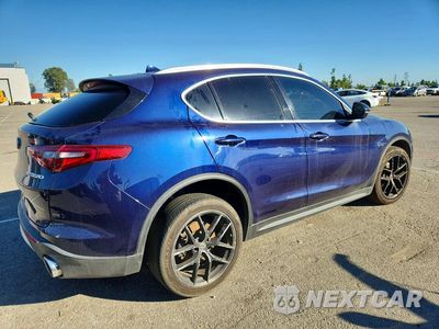 Trzecie zdjęcie samochodu z tyłu: 2018 ALFA ROMEO STELVIO VIN:ZASFAKAN7J7B85550 - miniatura