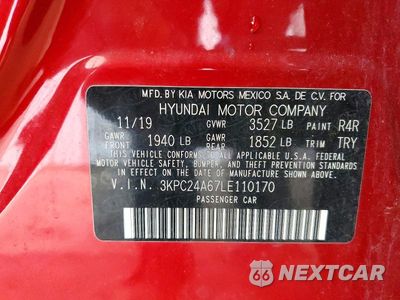 Zdjęcie 13 z 13 samochodu: 2020 HYUNDAI ACCENT SE VIN:3KPC24A67LE110170 - miniatura