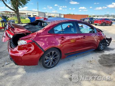 Trzecie zdjęcie samochodu z tyłu: 2023 TOYOTA COROLLA SE VIN:5YFS4MCE8PP164608 - miniatura