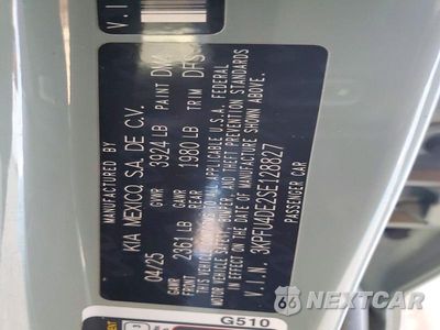 Zdjęcie 12 z 12 samochodu: 2025 KIA K4 EX VIN:3KPFU4DE2SE128827 - miniatura