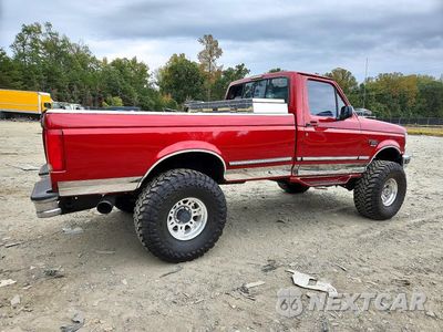 Trzecie zdjęcie samochodu z tyłu: 1997 FORD F350 VIN:1FTHF36F1VEC94324 - miniatura