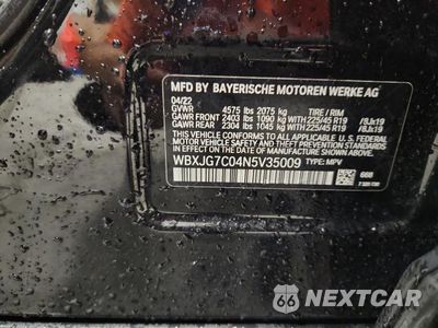 Zdjęcie 13 z 13 samochodu: 2022 BMW X1 SDRIVE28I VIN:WBXJG7C04N5V35009 - miniatura