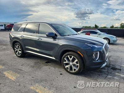 Czwarte zdjęcie samochodu z boku: 2022 HYUNDAI PALISADE SEL VIN:KM8R34HE8NU435091 - miniatura