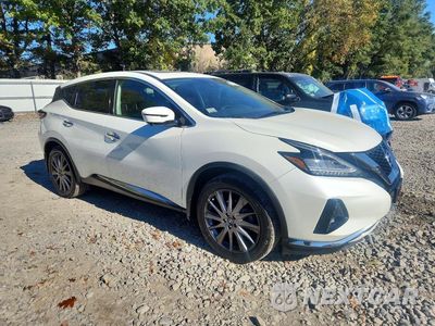 Czwarte zdjęcie samochodu z boku: 2021 NISSAN MURANO SV VIN:5N1AZ2BS7MC122617 - miniatura