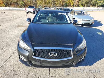 Piąte zdjęcie samochodu w środku: 2015 INFINITI Q50 PREMIUM VIN:JN1BV7AR2FM390961 - miniatura