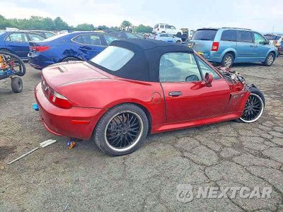 Trzecie zdjęcie samochodu z tyłu: 2000 BMW Z3 2.8 VIN:4USCH334XYLF71573 - miniatura