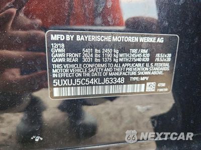 Zdjęcie 14 z 14 samochodu: 2019 BMW X4 M40I VIN:5UXUJ5C54KLJ63348 - miniatura