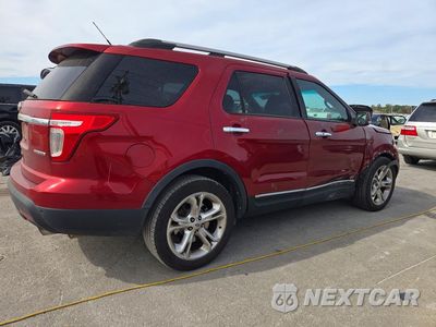 Trzecie zdjęcie samochodu z tyłu: 2013 FORD EXPLORER LIMITED VIN:1FM5K7F8XDGC28277 - miniatura