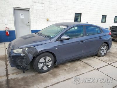 2018 HYUNDAI IONIQ BLUE KMHC65LC8JU091507 - główne zdjęcie licytacji z USA - miniatura