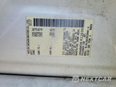 Zdjęcie 12 z 12 samochodu: 2017 NISSAN MAXIMA 3.5 SL VIN:1N4AA6AP2HC411030 - miniatura