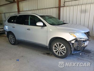 Czwarte zdjęcie samochodu z boku: 2014 NISSAN PATHFINDER SL VIN:5N1AR2MMXEC693454 - miniatura