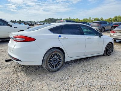 Trzecie zdjęcie samochodu z tyłu: 2017 FORD FUSION SE VIN:3FA6P0H74HR214708 - miniatura