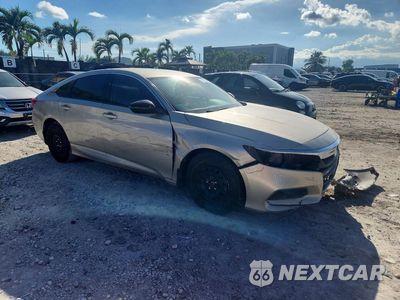 Czwarte zdjęcie samochodu z boku: 2020 HONDA ACCORD LX VIN:1HGCV1F14LA091410 - miniatura