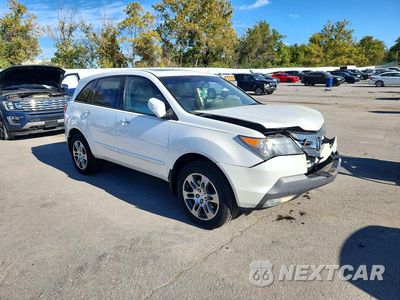 Czwarte zdjęcie samochodu z boku: 2008 ACURA MDX TECHNOLOGY VIN:2HNYD28398H503822 - miniatura
