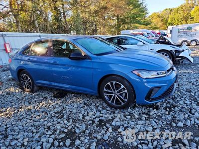 Czwarte zdjęcie samochodu z boku: 2025 VOLKSWAGEN JETTA SPORT VIN:3VWBX7BU2SM086602 - miniatura