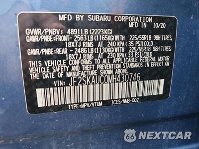 Zdjęcie 13 z 13 samochodu: 2021 SUBARU FORESTER LIMITED VIN:JF2SKAUC0MH430746 - miniatura