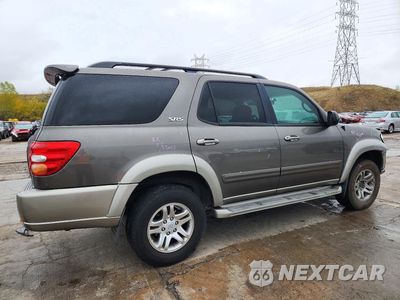 Trzecie zdjęcie samochodu z tyłu: 2003 TOYOTA SEQUOIA SR5 VIN:5TDBT44AX3S154131 - miniatura