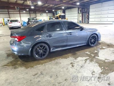 Trzecie zdjęcie samochodu z tyłu: 2022 HONDA CIVIC SPORT VIN:2HGFE2F55NH556335 - miniatura