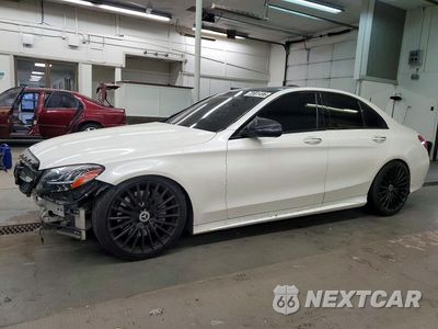 2019 MERCEDES-BENZ C 300 4MATIC 55SWF8EB0KU292902 - główne zdjęcie licytacji z USA - miniatura