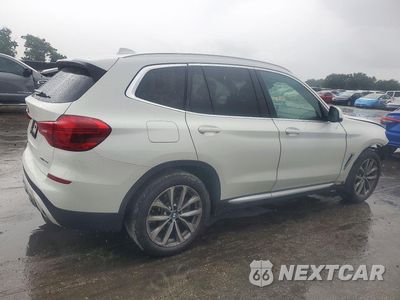 Trzecie zdjęcie samochodu z tyłu: 2019 BMW X3 SDRIVE30I VIN:5UXTR7C50KLF26179 - miniatura