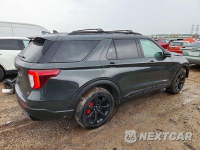 Trzecie zdjęcie samochodu z tyłu: 2023 FORD EXPLORER ST VIN:1FM5K8GC3PGA12249 - miniatura