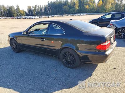 Drugie zdjęcie samochodu z przodu: 2001 MERCEDES-BENZ CLK 320 VIN:WDBLJ65G51F180107 - miniatura