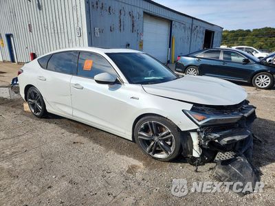 Czwarte zdjęcie samochodu z boku: 2023 ACURA INTEGRA A-SPEC VIN:19UDE4H31PA015878 - miniatura