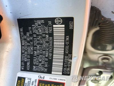 Zdjęcie 12 z 12 samochodu: 2014 TOYOTA CAMRY LE VIN:4T4BF1FK2ER406398 - miniatura