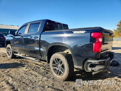 Drugie zdjęcie samochodu z przodu: 2021 CHEVROLET SILVERADO K1500 LT TRAIL BOSS VIN:1GCPYFED6MZ255887 - miniatura