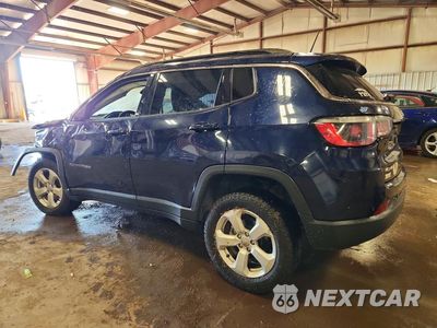 Drugie zdjęcie samochodu z przodu: 2019 JEEP COMPASS LATITUDE VIN:3C4NJDBB8KT807008 - miniatura