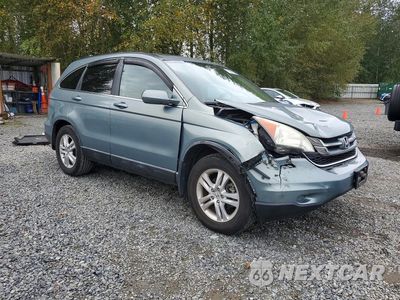 Czwarte zdjęcie samochodu z boku: 2010 HONDA CR-V EXL VIN:5J6RE4H76AL022564 - miniatura
