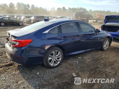 Trzecie zdjęcie samochodu z tyłu: 2018 HONDA ACCORD LX VIN:1HGCV1F13JA059190 - miniatura