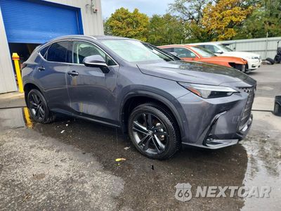 Czwarte zdjęcie samochodu z boku: 2025 LEXUS NX 450H+ BASE VIN:JTJHKCFZ5S2072465 - miniatura