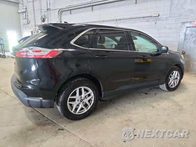 Trzecie zdjęcie samochodu z tyłu: 2021 FORD EDGE SEL VIN:2FMPK4J96MBA50141 - miniatura