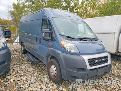 Czwarte zdjęcie samochodu z boku: 2021 RAM PROMASTER 3500 DELIVERY VAN VIN:3C6MRVJG2ME540969 - miniatura