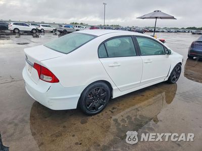 Trzecie zdjęcie samochodu z tyłu: 2010 HONDA CIVIC LX VIN:2HGFA1F5XAH560249 - miniatura