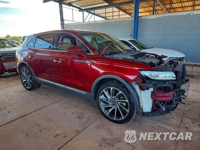 Czwarte zdjęcie samochodu z boku: 2019 LINCOLN NAUTILUS RESERVE VIN:2LMPJ8LP5KBL35873 - miniatura