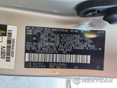 Zdjęcie 13 z 13 samochodu: 2005 TOYOTA SIENNA CE 7 PASSENGER VIN:5TDZA23C95S287316 - miniatura