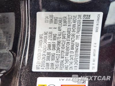 Zdjęcie 13 z 13 samochodu: 2024 HONDA CIVIC SI VIN:2HGFE1E51RH474507 - miniatura