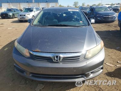 Piąte zdjęcie samochodu w środku: 2012 HONDA CIVIC EXL VIN:19XFB2F94CE033634 - miniatura