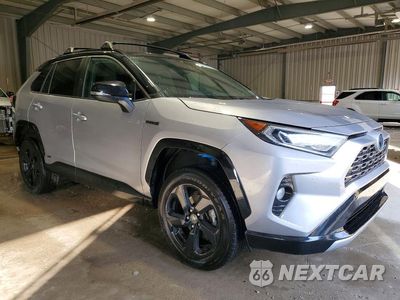 Czwarte zdjęcie samochodu z boku: 2021 TOYOTA RAV4 XSE VIN:4T3E6RFV1MU034588 - miniatura