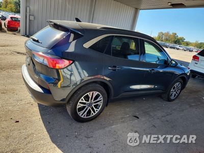 Trzecie zdjęcie samochodu z tyłu: 2022 FORD ESCAPE SEL VIN:1FMCU9CZ5NUA02144 - miniatura
