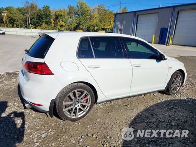 Trzecie zdjęcie samochodu z tyłu: 2016 VOLKSWAGEN GTI S/SE VIN:3VW547AU1GM069403 - miniatura