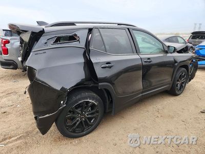 Trzecie zdjęcie samochodu z tyłu: 2022 GMC TERRAIN SLE VIN:3GKALMEV5NL197236 - miniatura